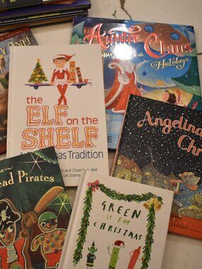 Bulk Books 7 Kids Christmas Hardcover Books - Preschool/Toddler/Learning/Reading
